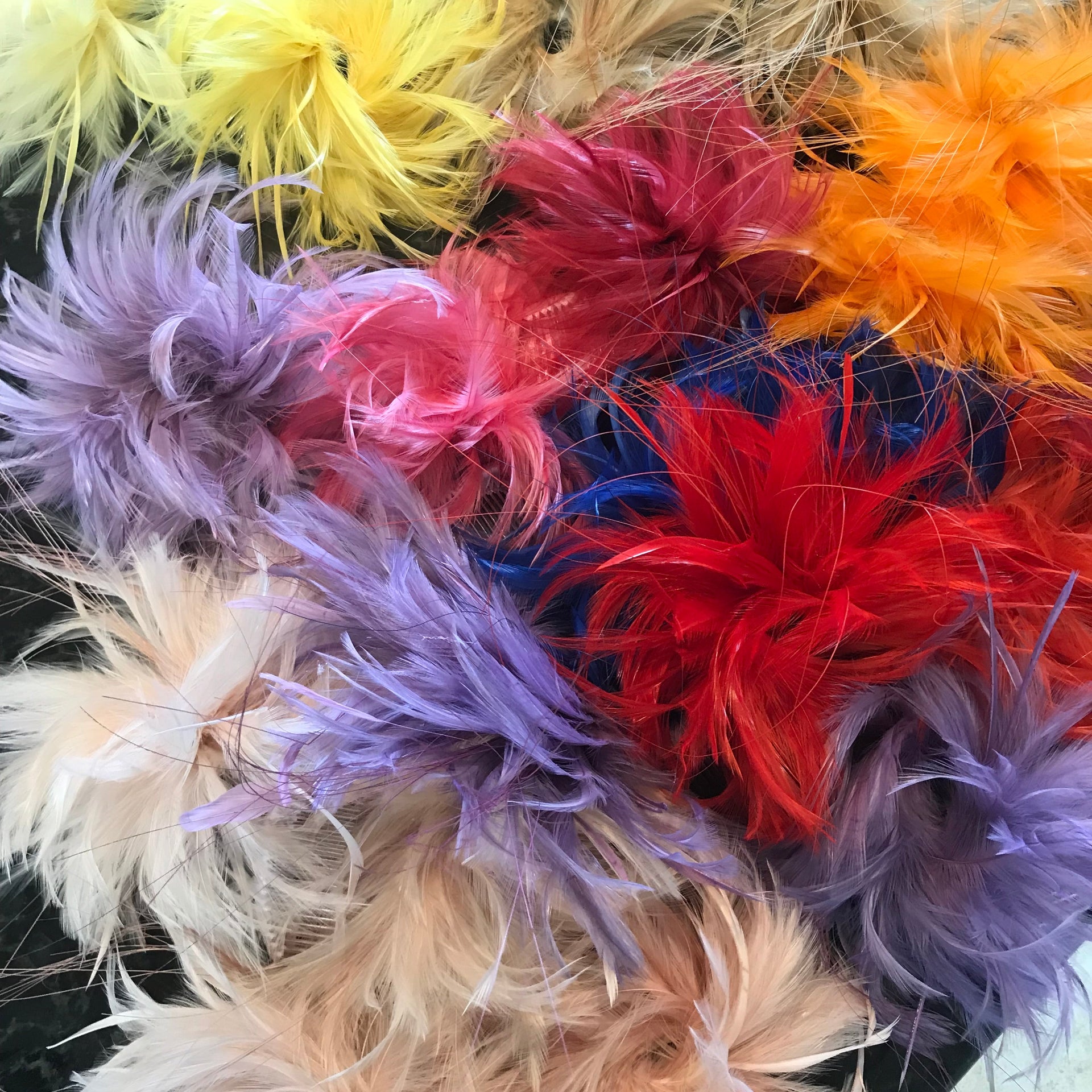 Feather SWIRL on comb