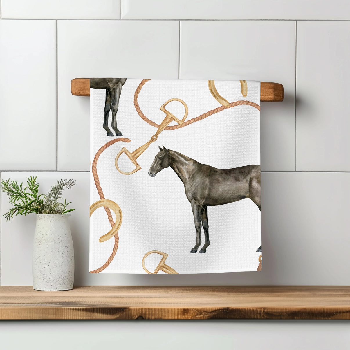Equestrian Tea Towel