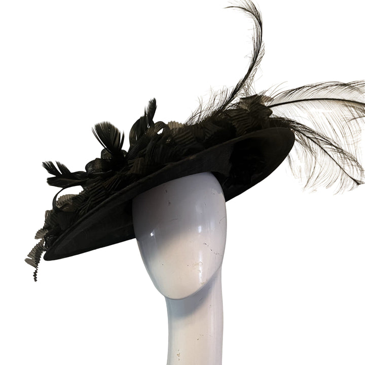 Couture Ascot Silk Trimmed Saucer Carol Bader Design