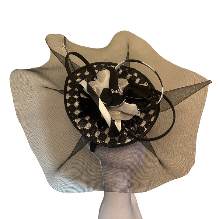 Couture Black and White Sheer Elegance Carol Bader Design