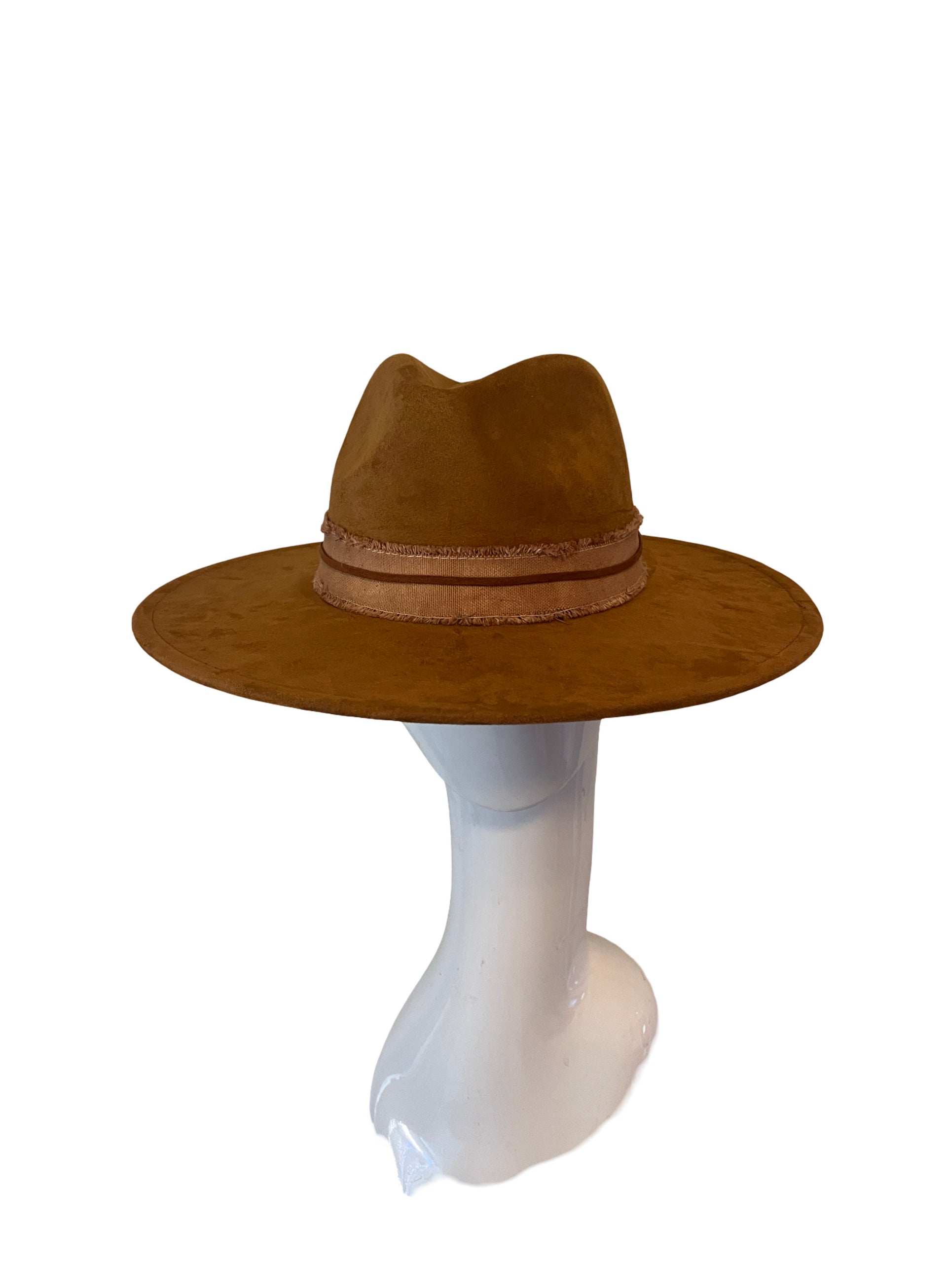 Chocolate Mouse Suede Hat