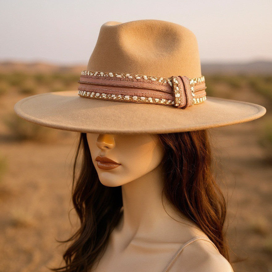 Camel Baja Ranch Felt Hat