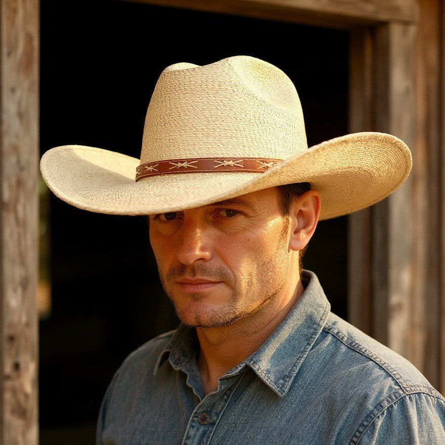 Men's Cattle Palm Straw hat