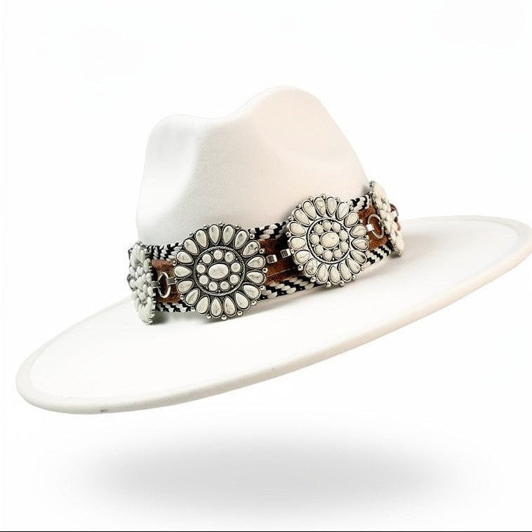 Suede Concho Cowgirl Carol Bader Design