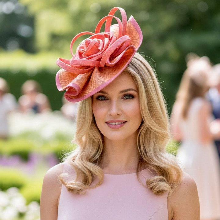 Sorbet Fascinator -one of a kind Carol Bader Design