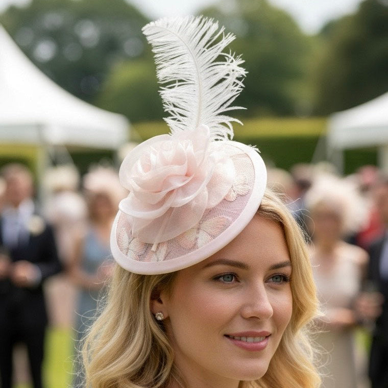 Blush Mini Dsic with Butterflies Carol Bader Design