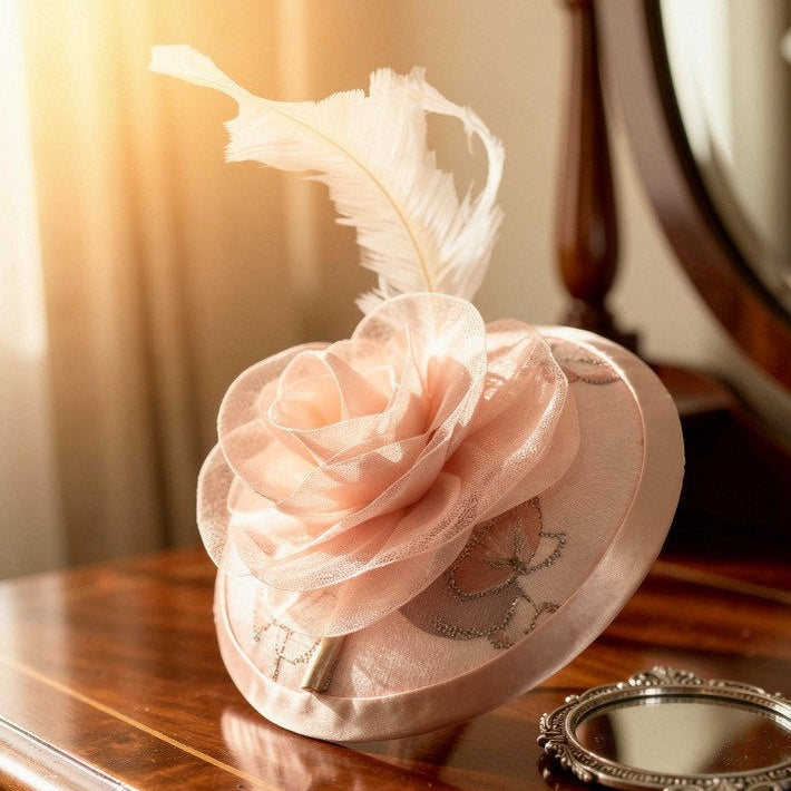 Blush Mini Dsic with Butterflies Carol Bader Design