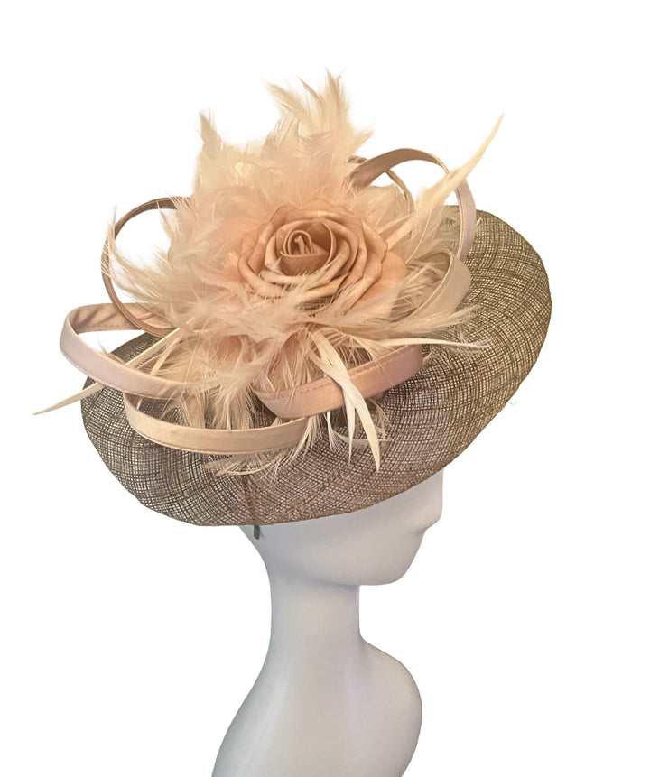 Blush/Brown Disc Fasinator Carol Bader Design
