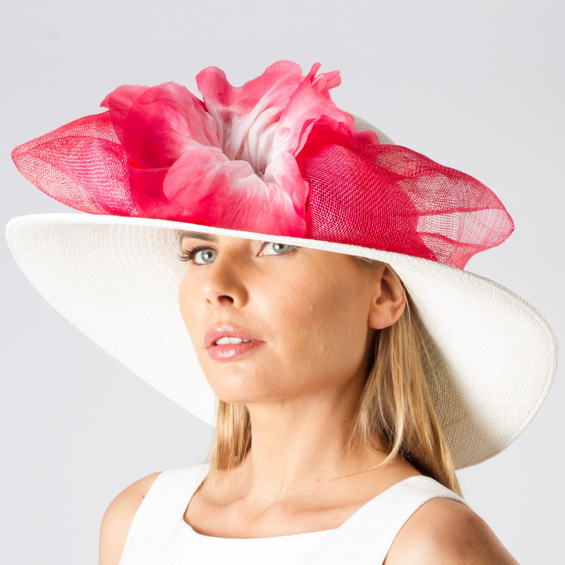 Hampton's Hat (dyed) Coral