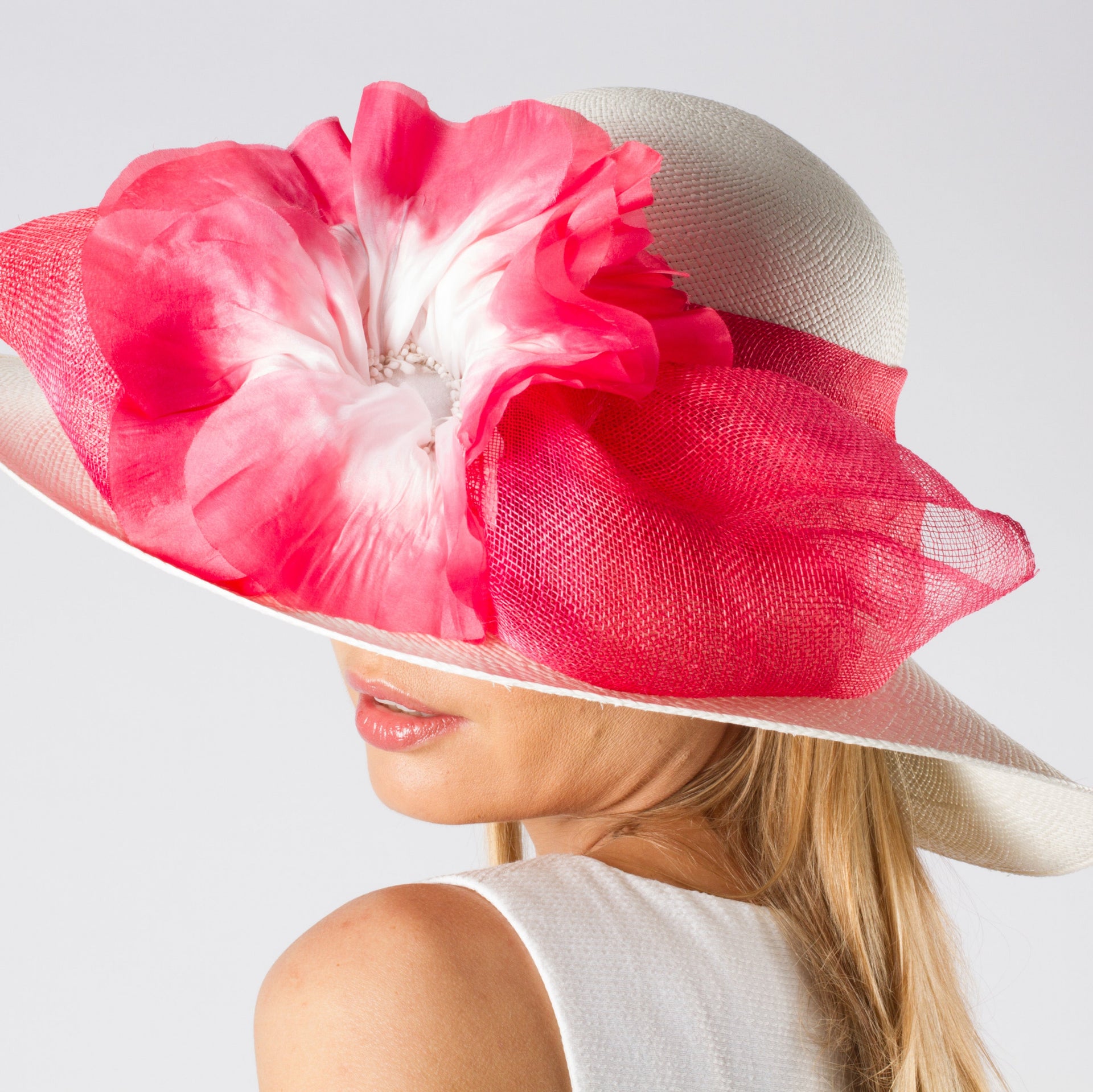 Hampton's Hat (dyed) Coral