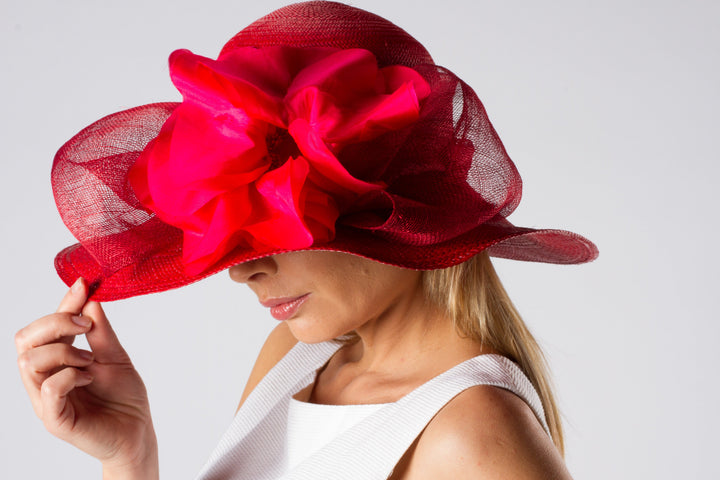 Derby Rose Hat Carol Bader Design