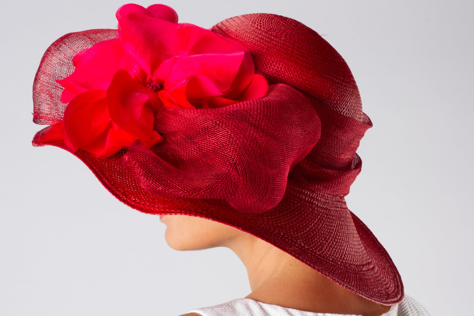 Derby Rose Hat Carol Bader Design