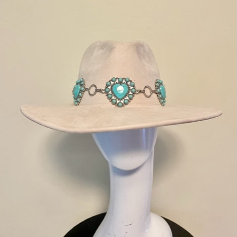 Ranger Hat with Heart Concho
