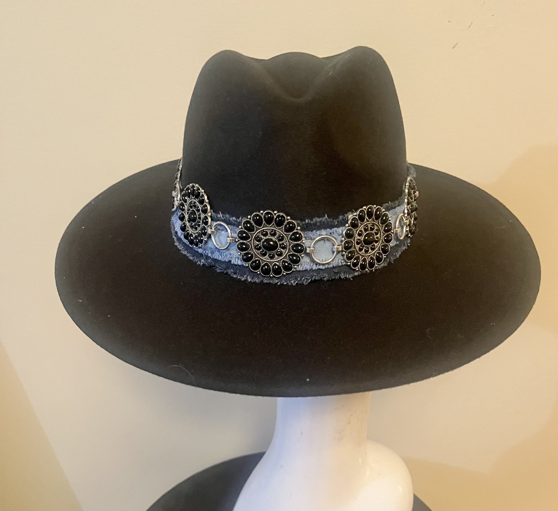 "Blue Jeans Lady" Wide Fedora